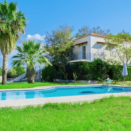 Kounoupidhianá Villa Afroditi In Chania Near Airport With Private Pool, Free Wi-Fi, Souda Bay Views, Garden Oasis מראה חיצוני תמונה